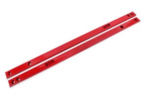 Ford Mustang Jacking Rails - BMR Suspension - Chassis Jacking Rails - Red - `15-`23